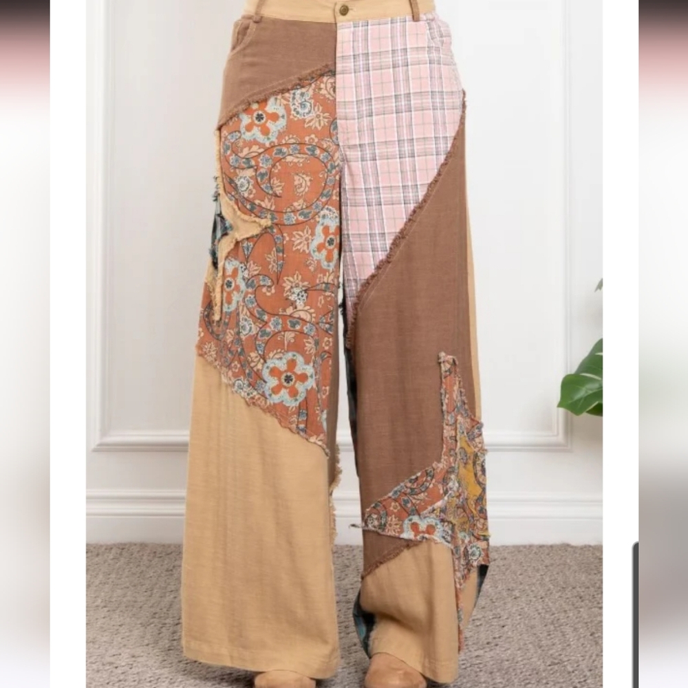 Patchwork Bohemian Pants